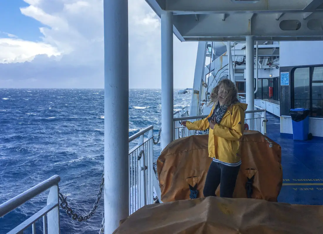 Ferry pour la Tasmanie entre Melbourne et Devonport