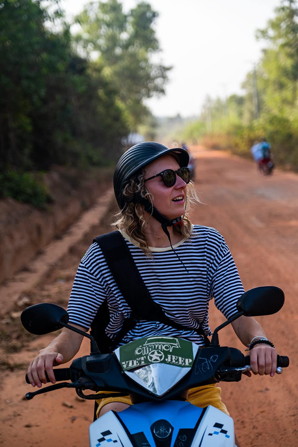 En scooter sur l'île de Phu Quoc