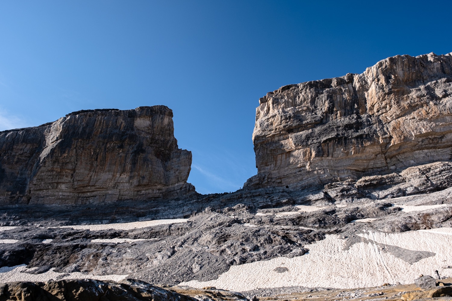 La brèche de Roland dans les Hautes Pyrénées