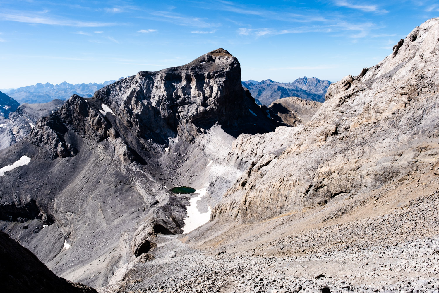 Descente du Mont Perdu