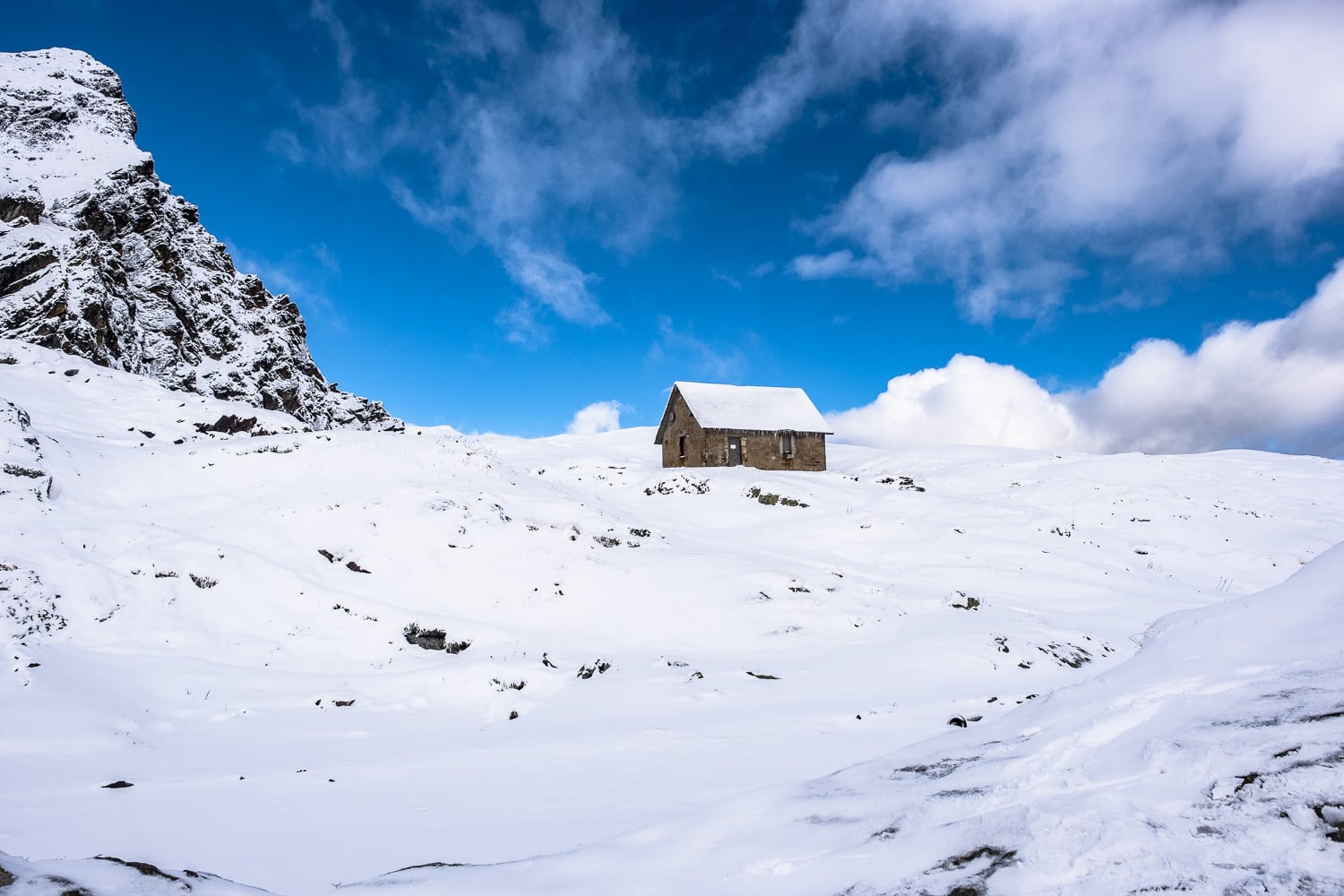 Cabane Lac Bleu de Lesponne