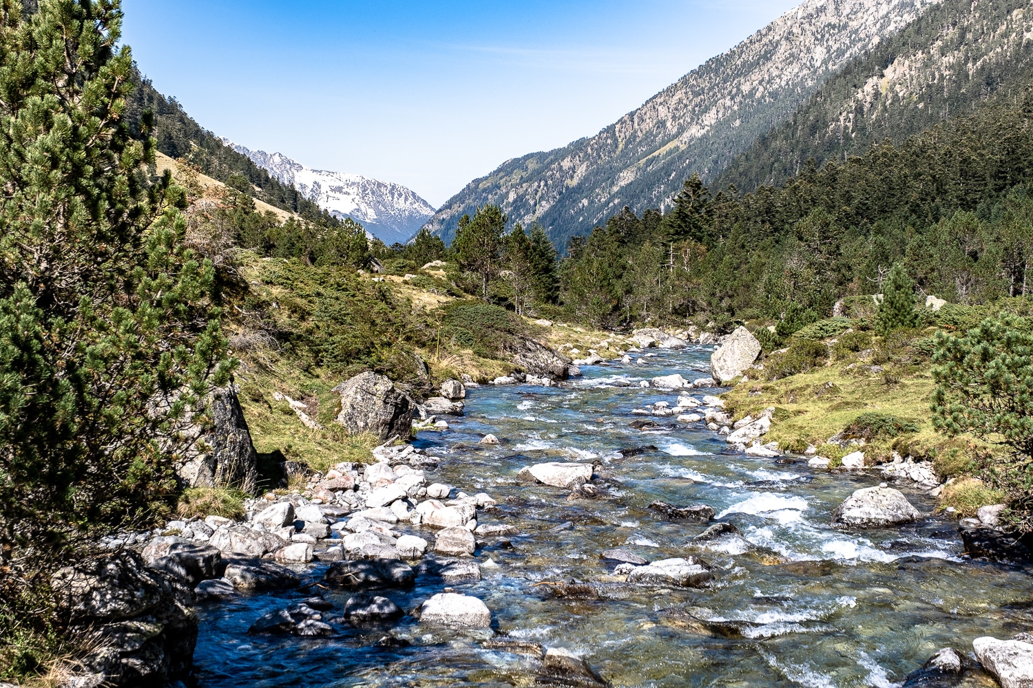 Gave de Lutour dans les Hautes Pyrénées