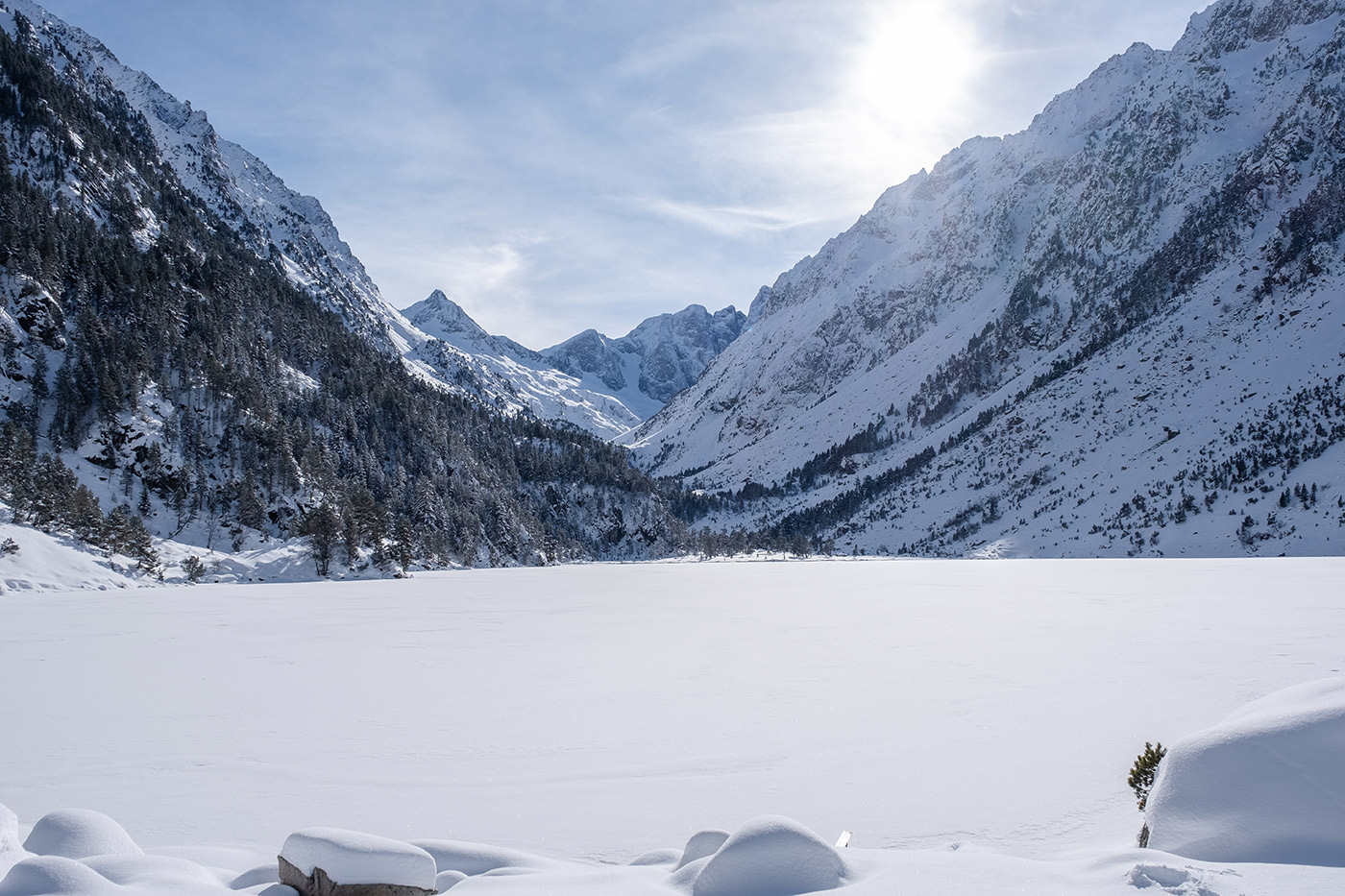 Randonnée raquettes à Cauterets