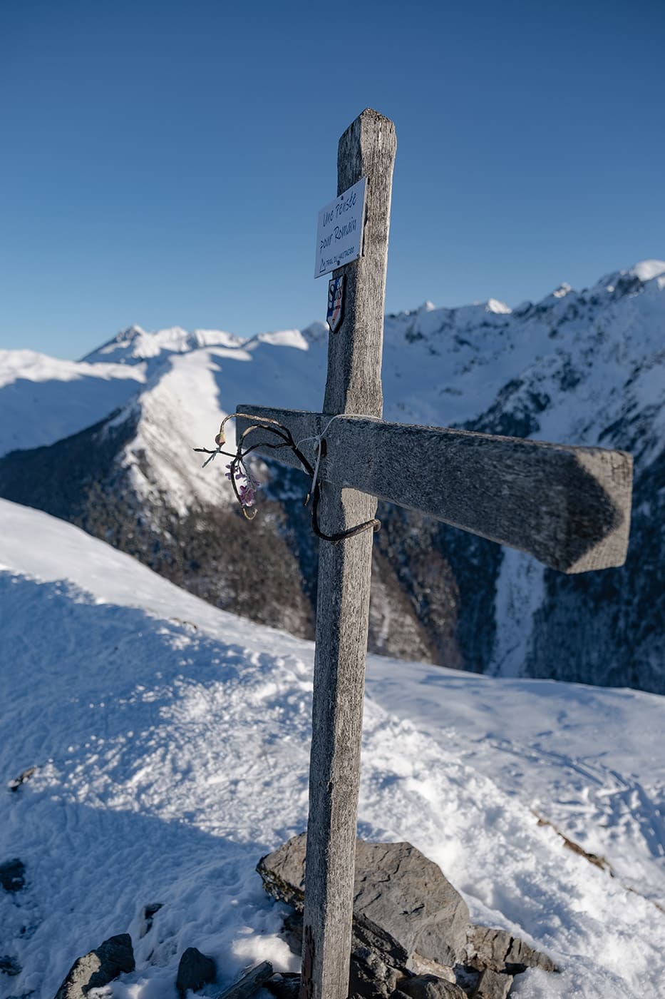 croix du nerbiou rando Hautacam raquettes