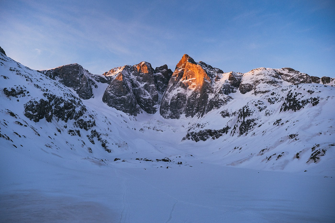 Lever de soleil vignemale