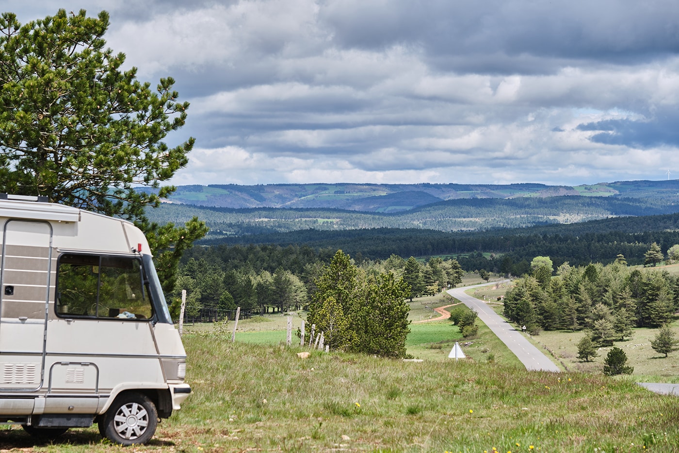 Route du causse seveterre de Mende à Sainte Énimie