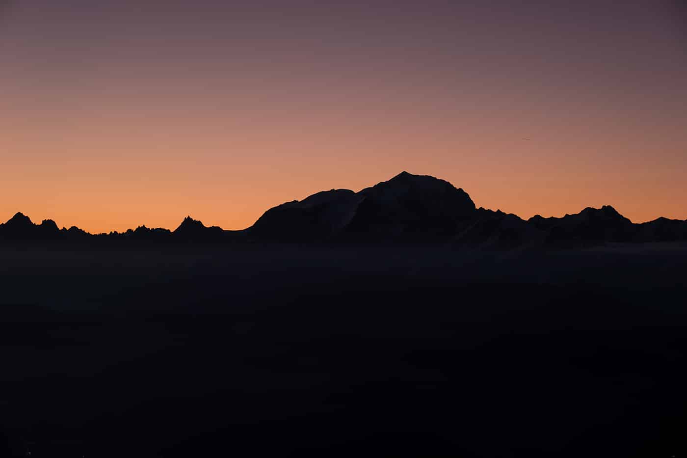 Randonnée au sommet du Mont Charvin avec bivouac au lac Charvin