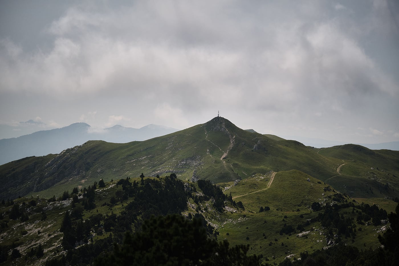 Reculet vu depuis le Crêt de la Neige