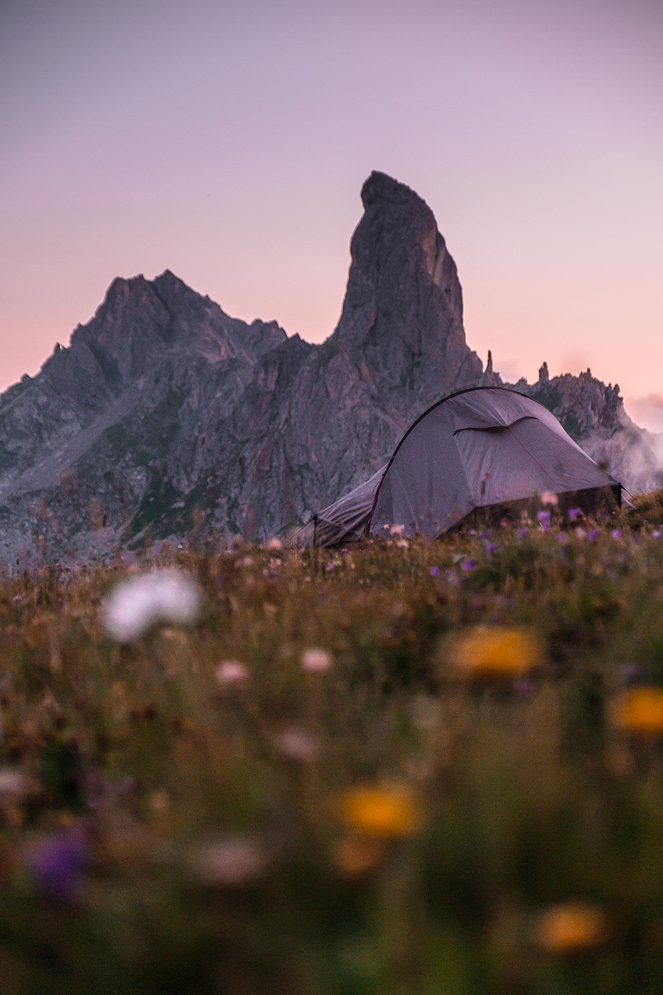 Bivouac à la Pierra Menta