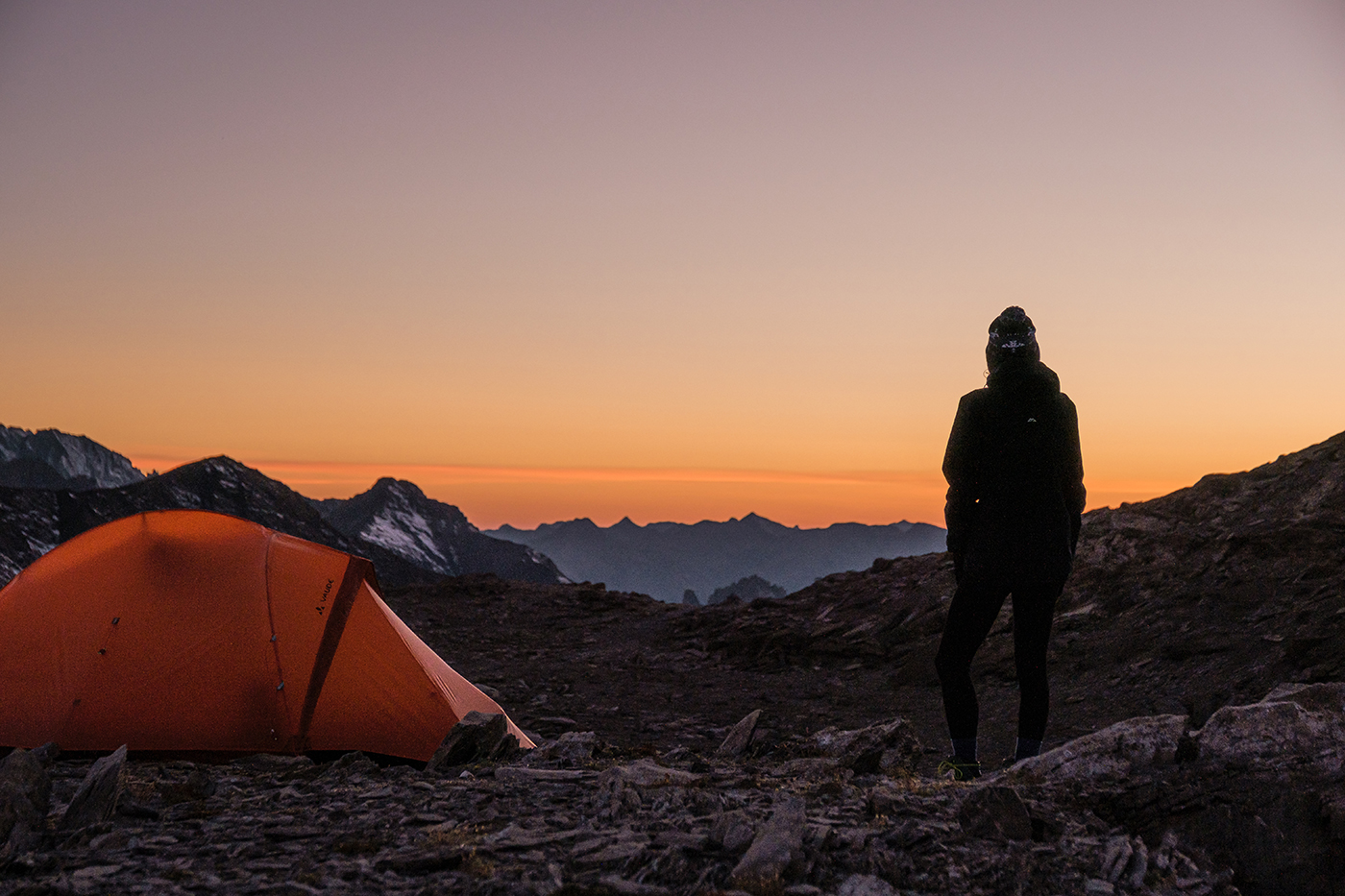 randonnée dans les Alpes