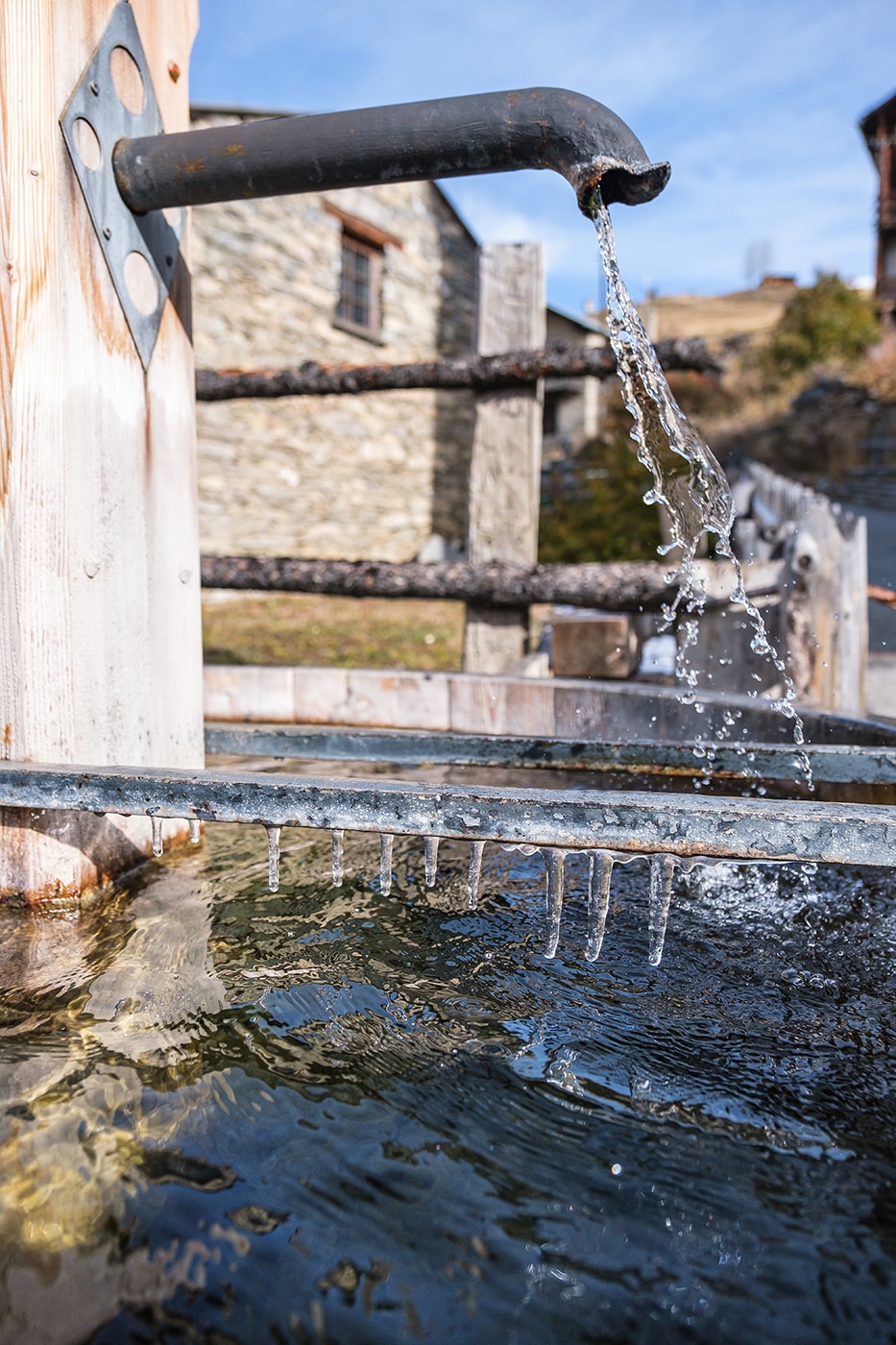 Fontaine St Véran Queyras