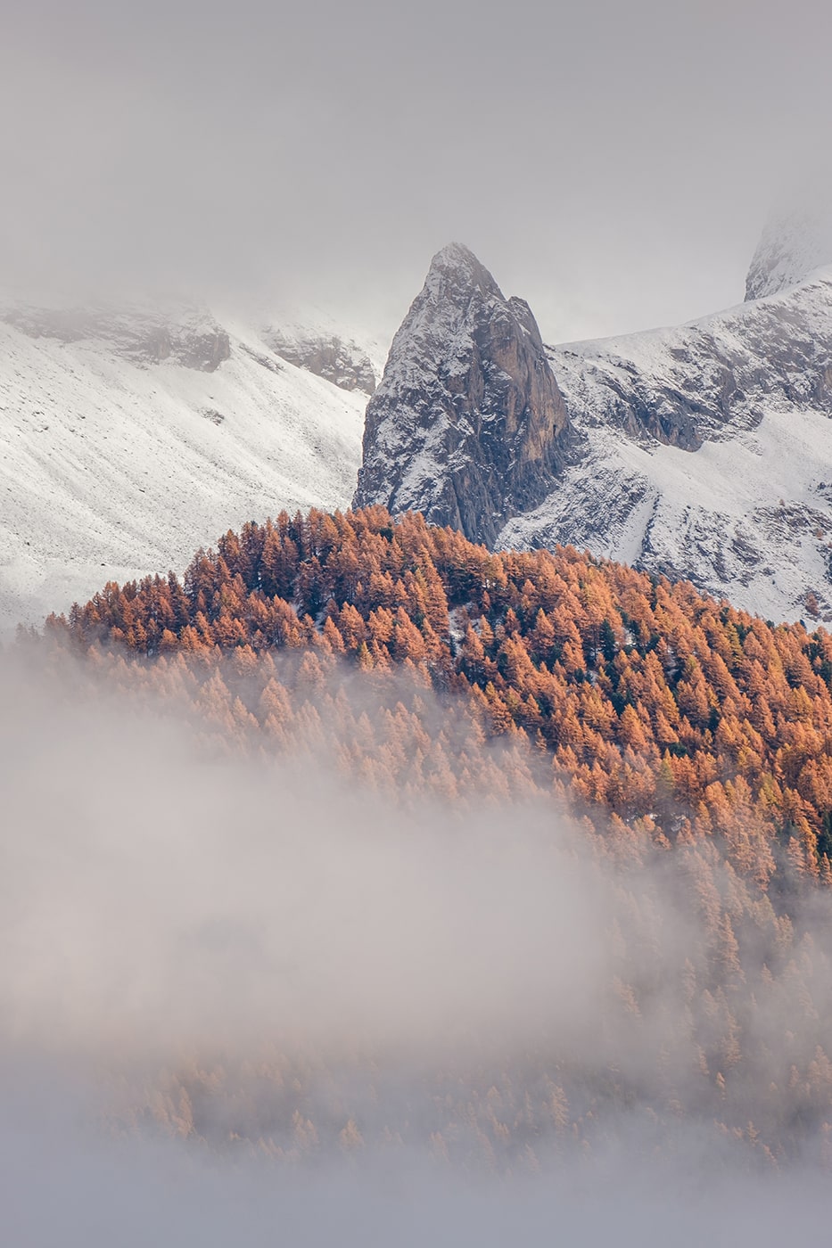 Le Queyras paysage en hiver