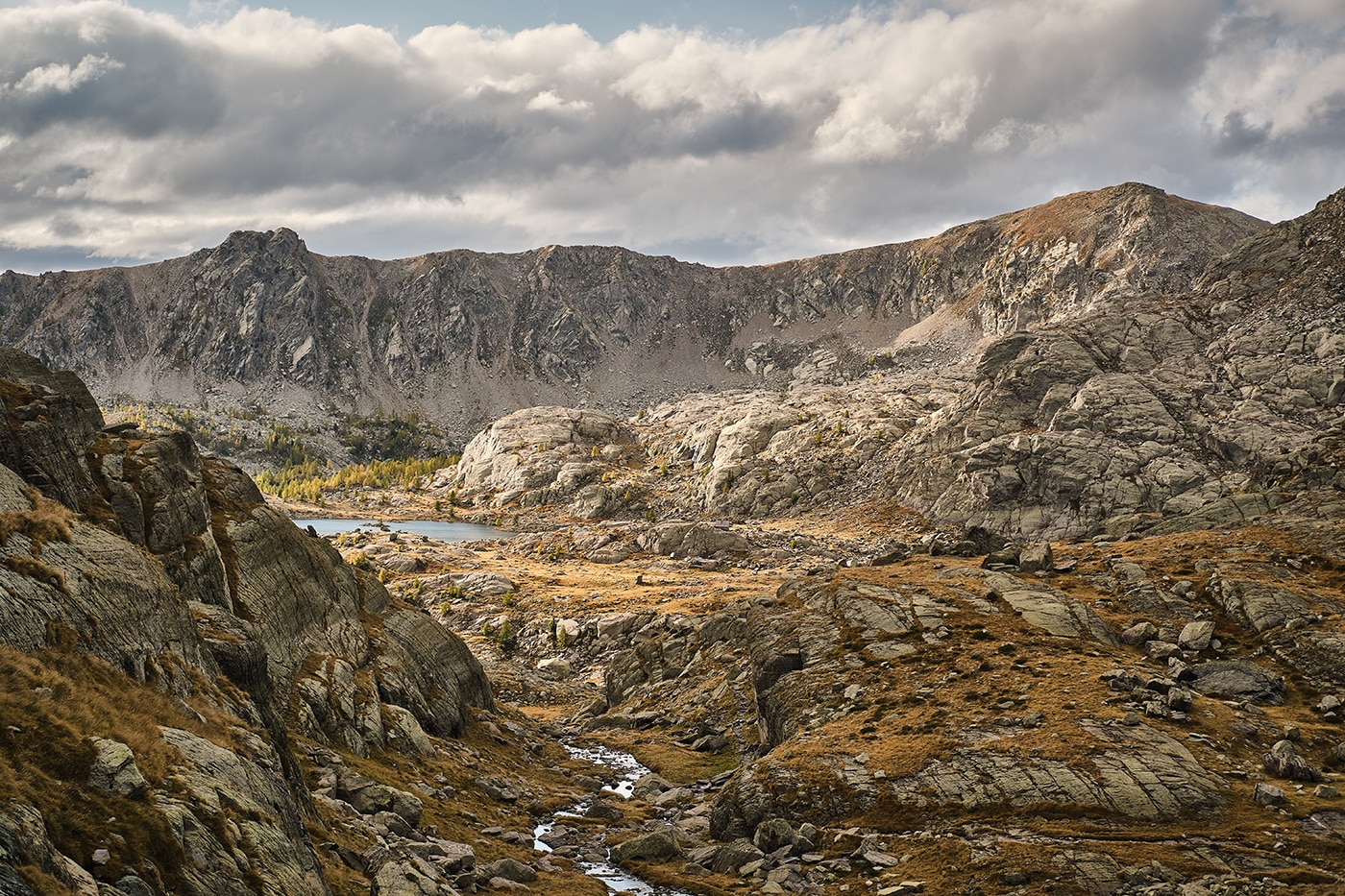 Randonnée dans la vallée des Merveilles dans le parc national du Mercantour