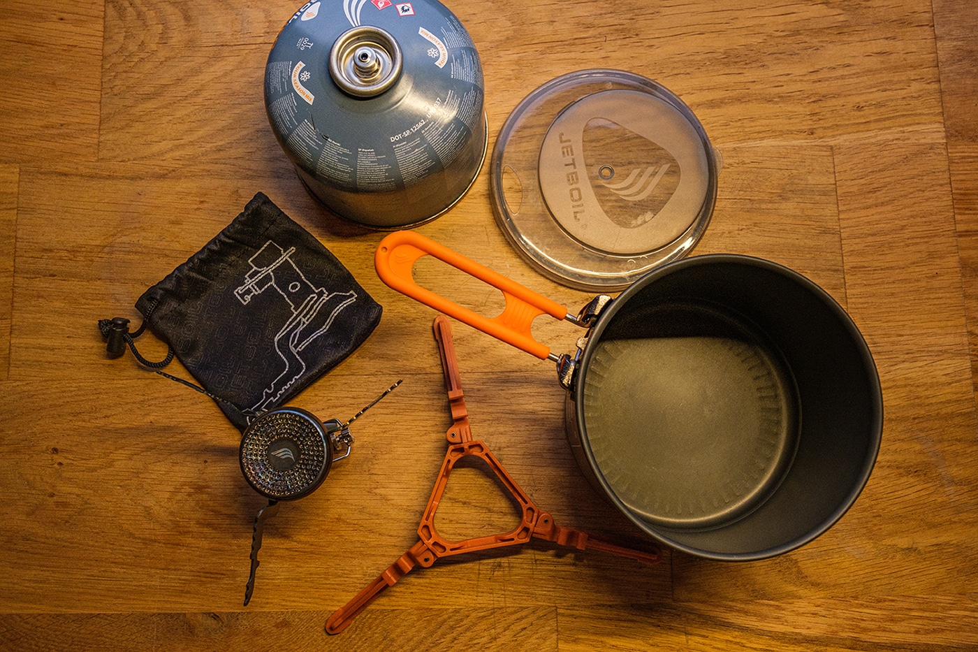 Déballage du réchaud Jetboil Stash