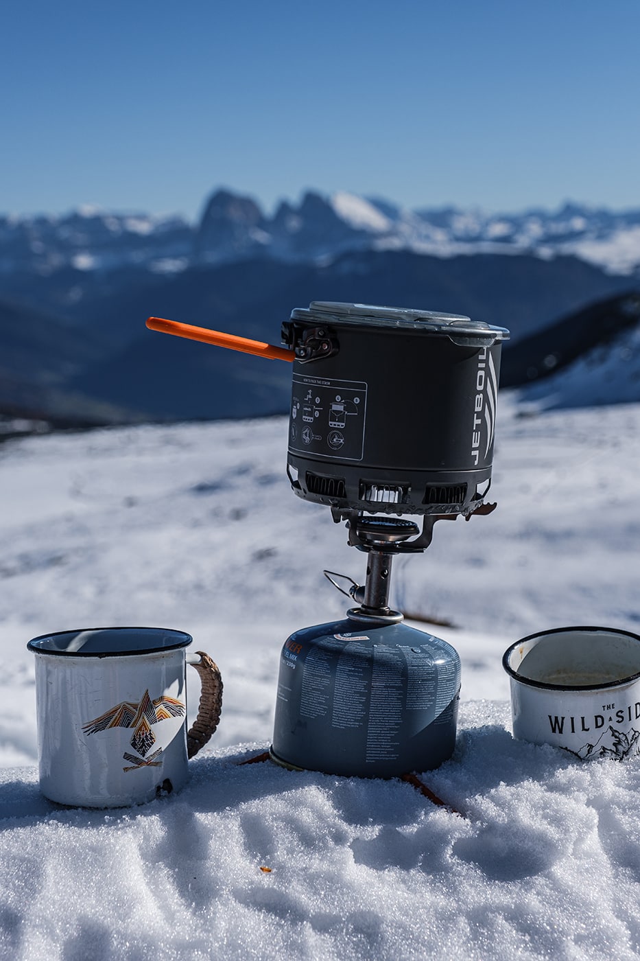 Utilisation du réchaud Jetboil Stash en randonnée