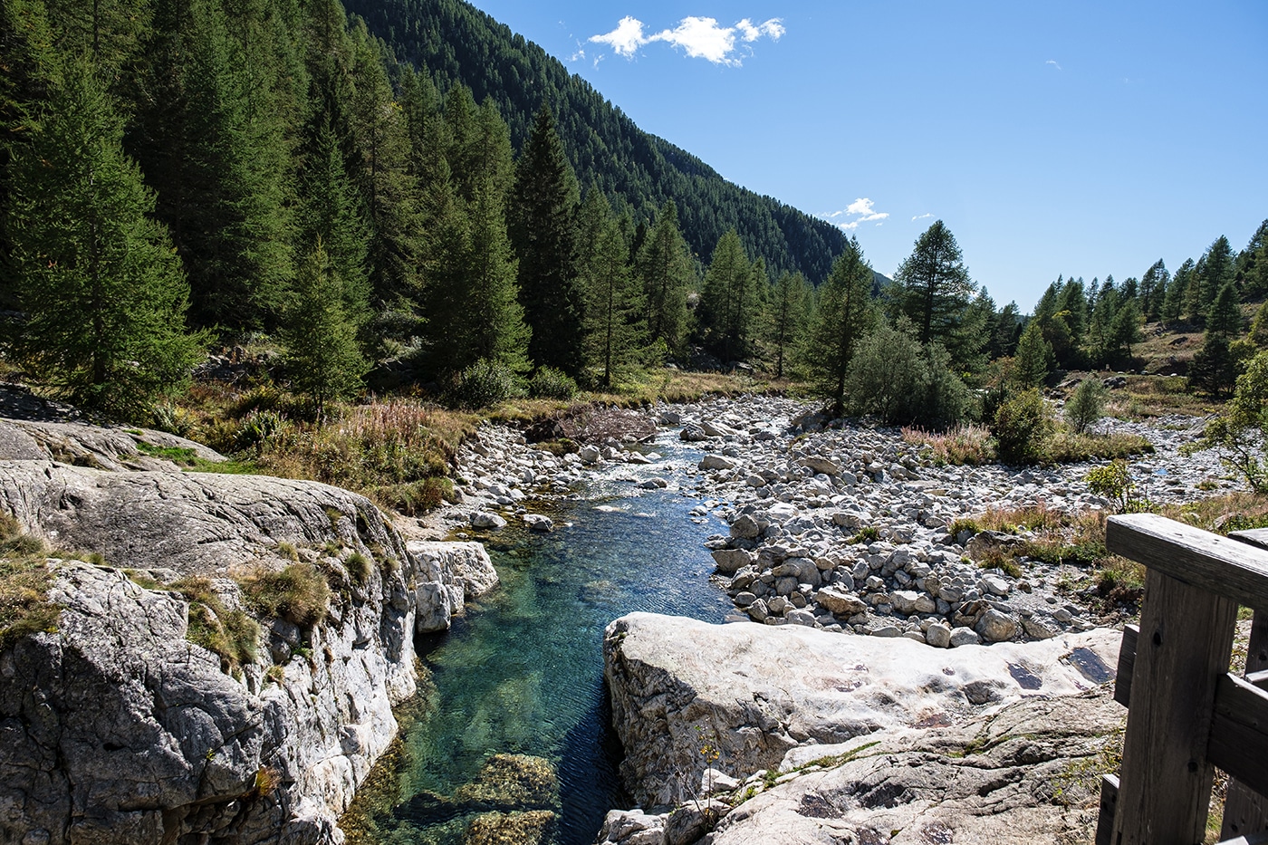 Vallée de la Gordolasque Mercantour Pont de Countet