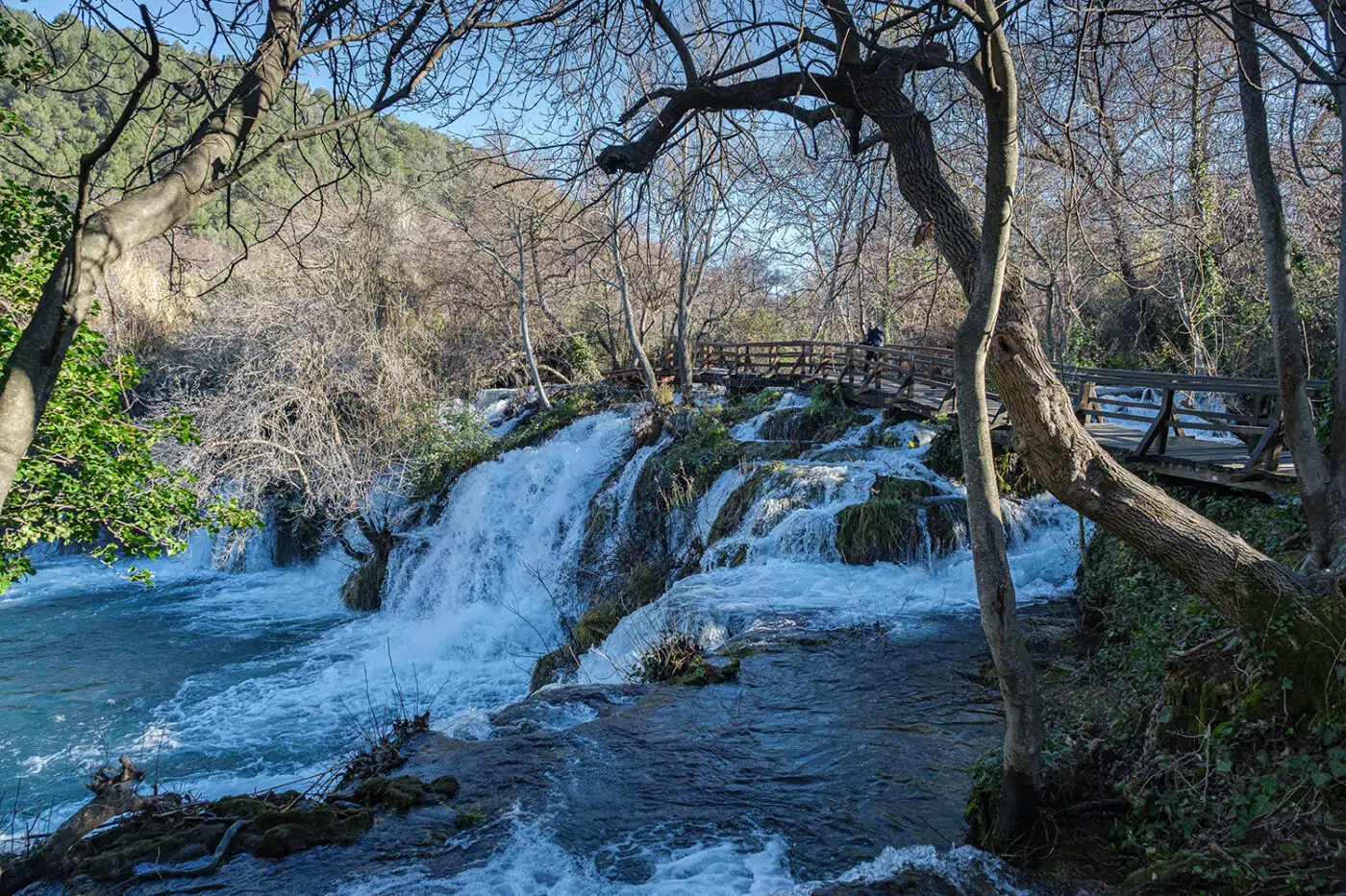 Cascades du parc national Krka en Croatie