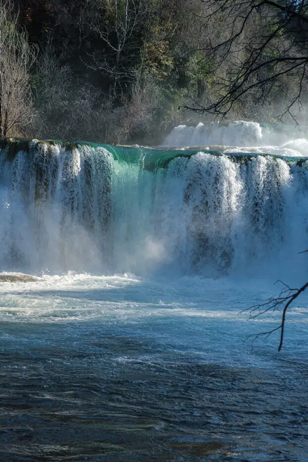 Cascade Skradinski buk à Krka