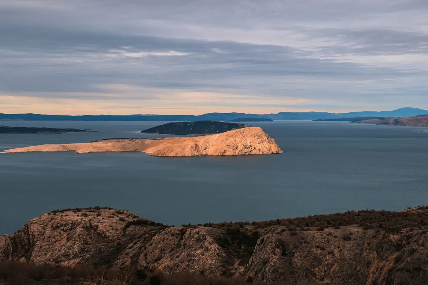 Road trip sur l'île de Pag en Croatie