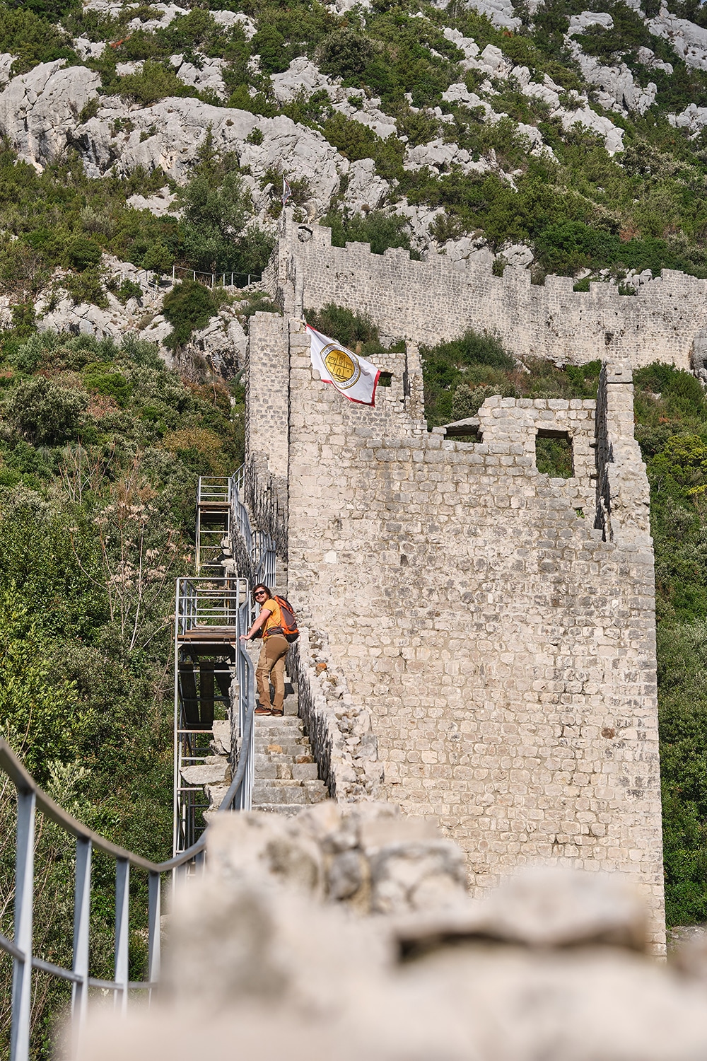 Muraille de Ston road trip en Croatie 