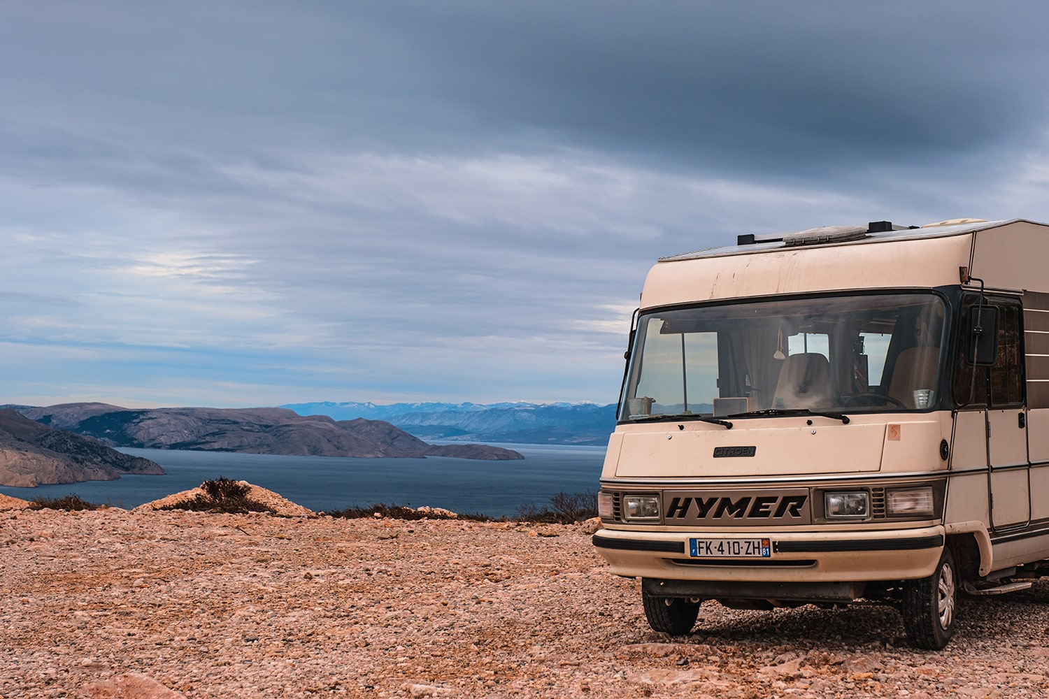 dormir dans son camping-car en Croatie