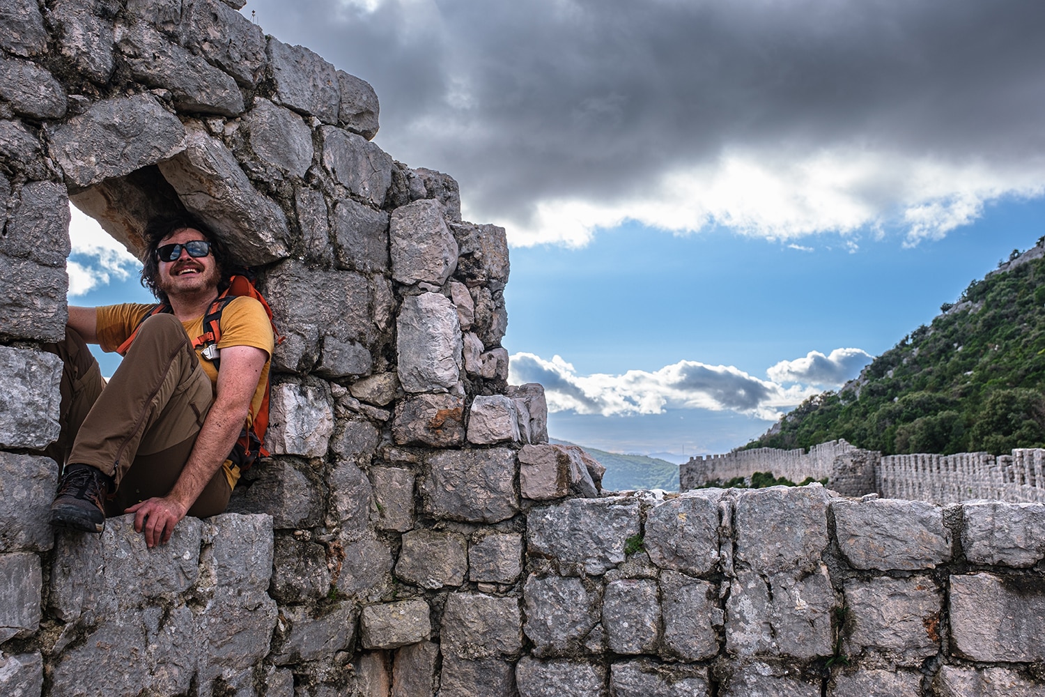 Muraille de Ston en Croatie