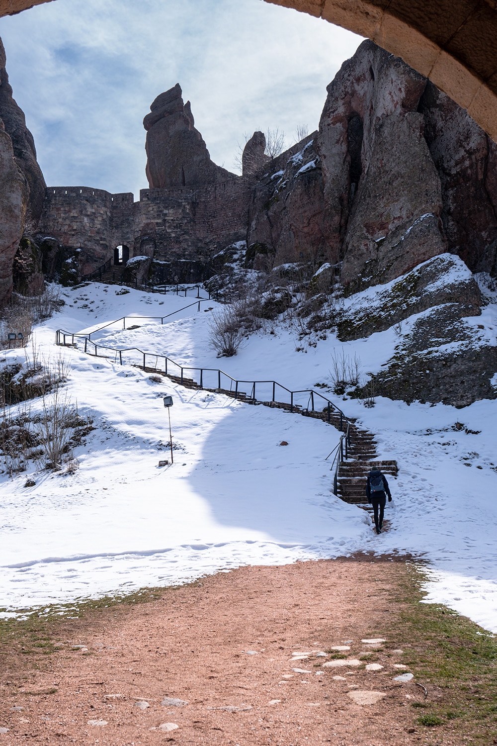 Forteresse de Belogradchik en Bulgarie 