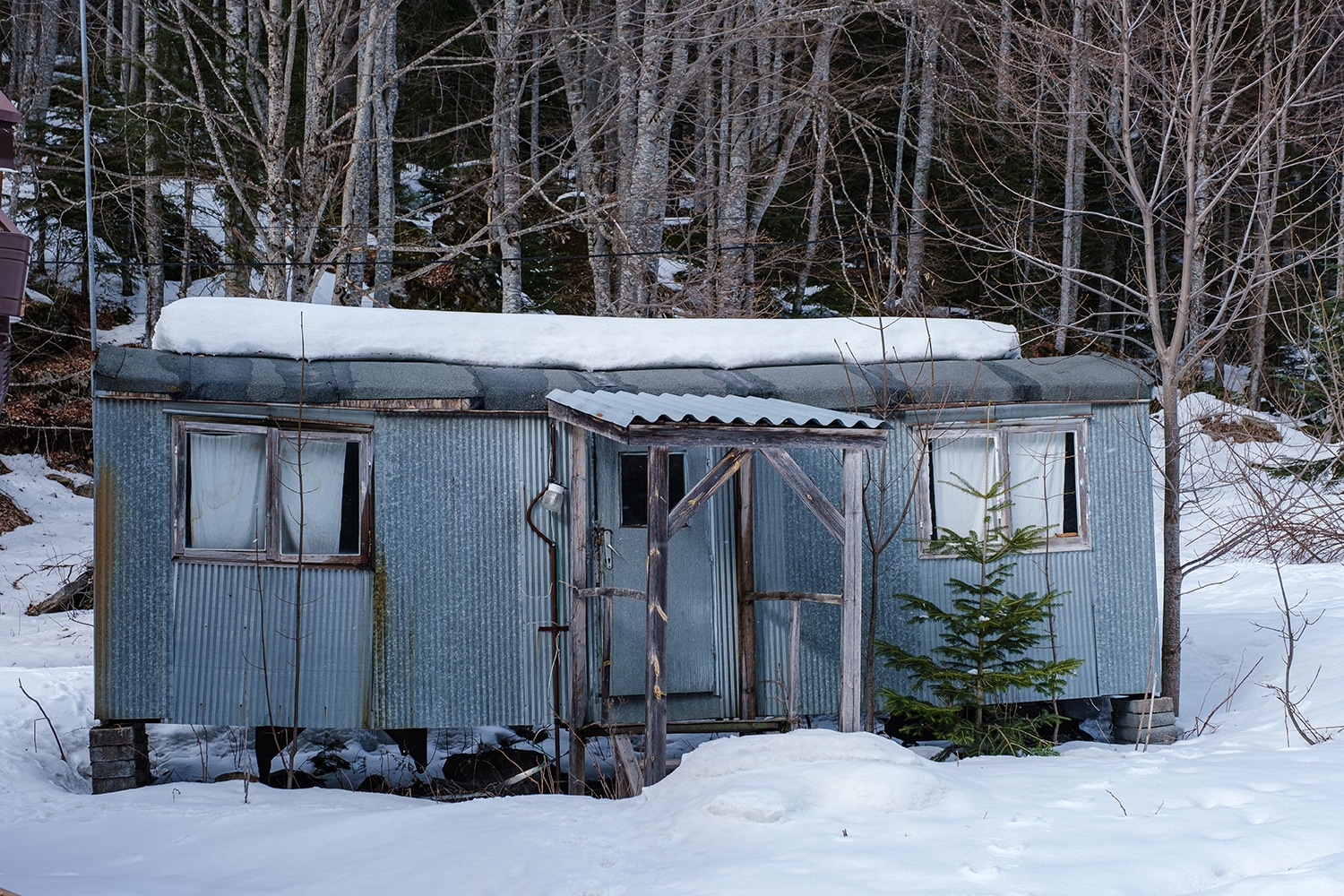 Cabane dans le parc national de Rila en Bulgarie