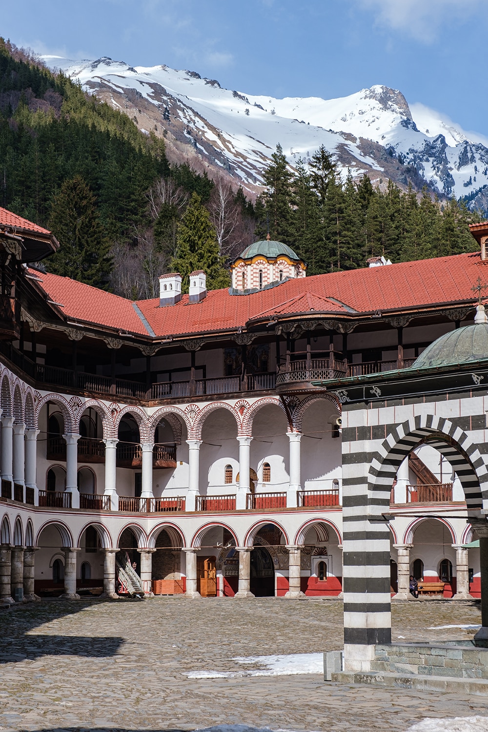 Monastère de Rila en Bulgarie