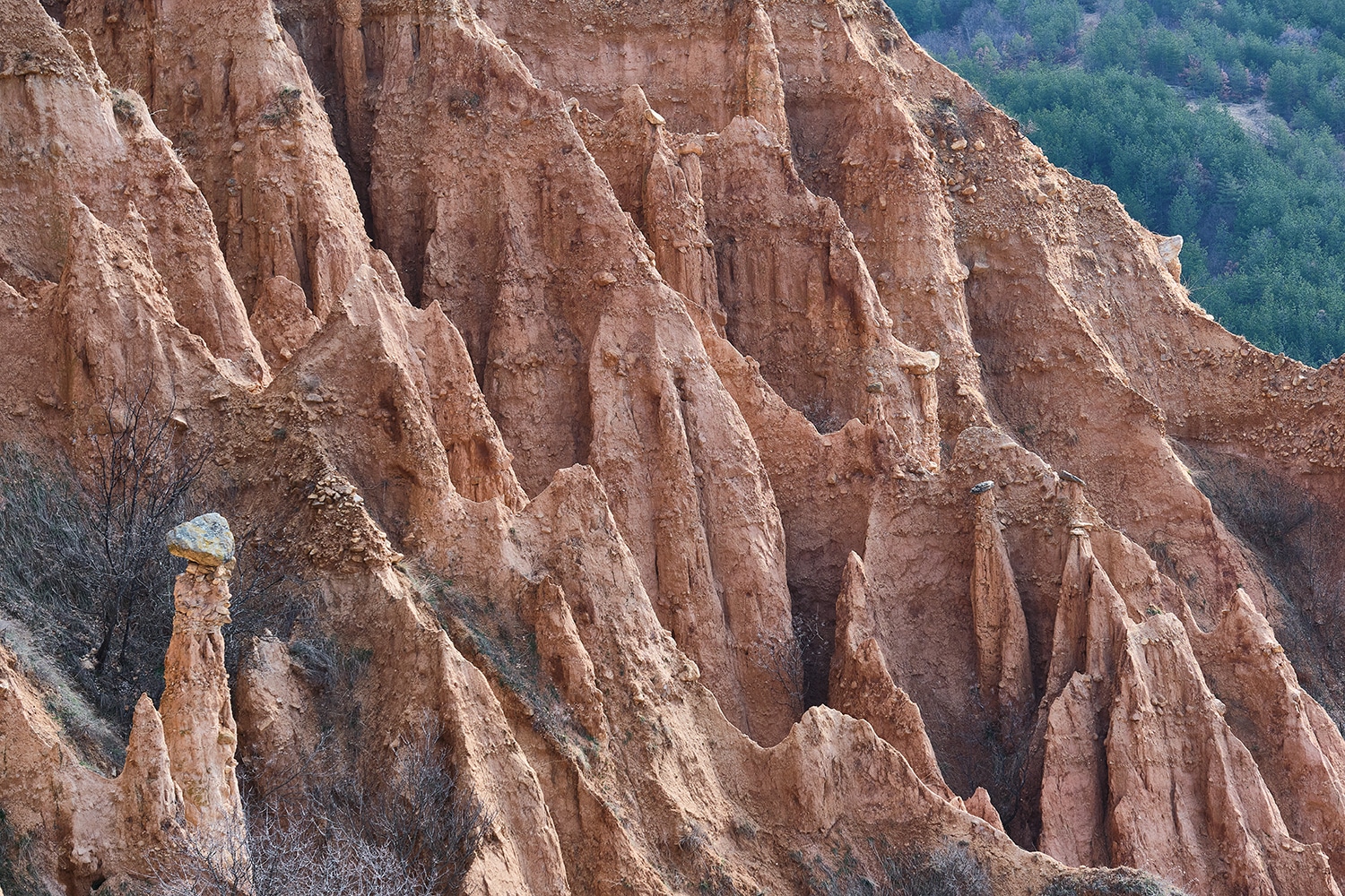 Pyramides de Stob en Bulgarie