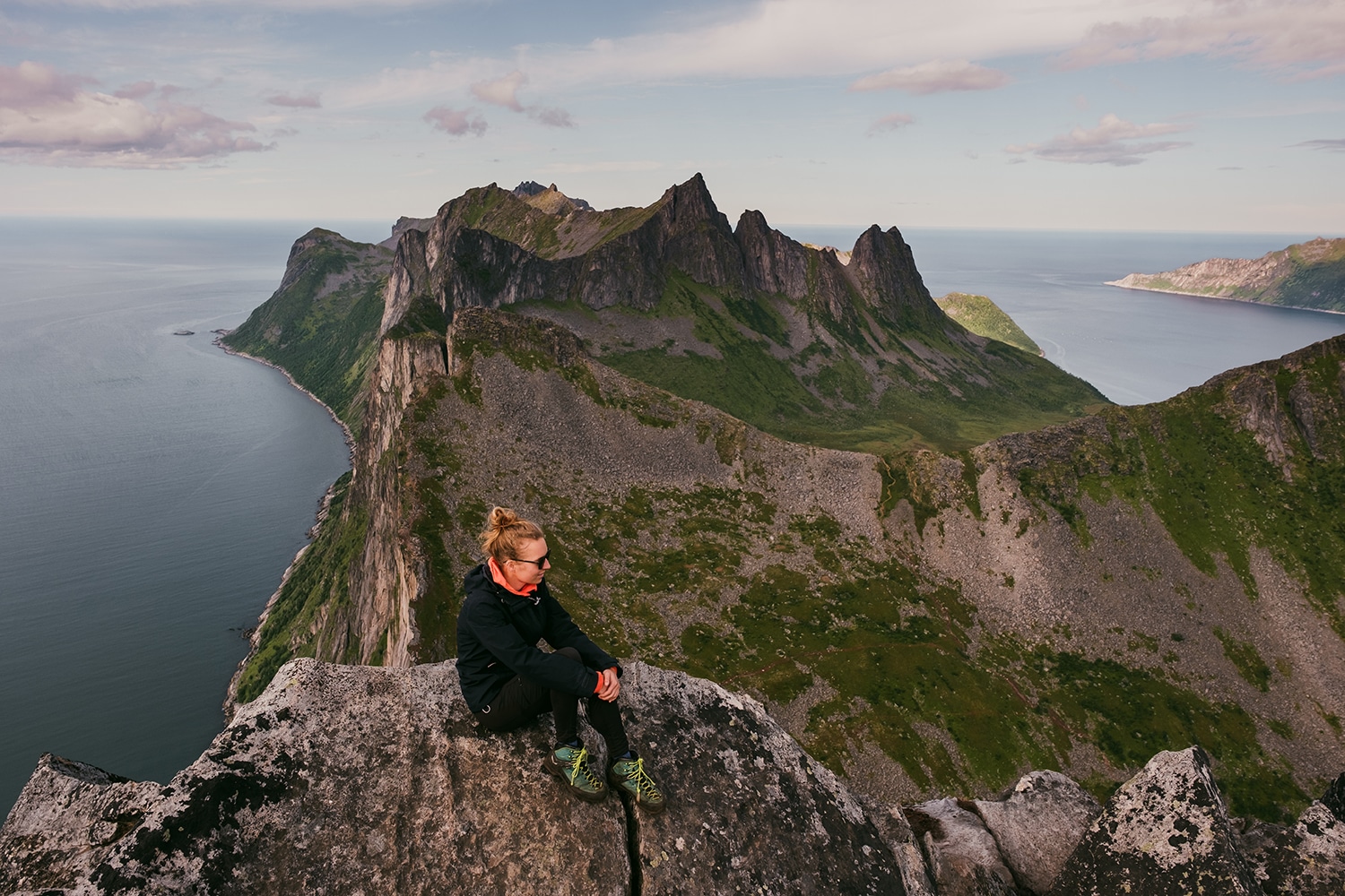 Sommet de Segla sur l'île de Senja