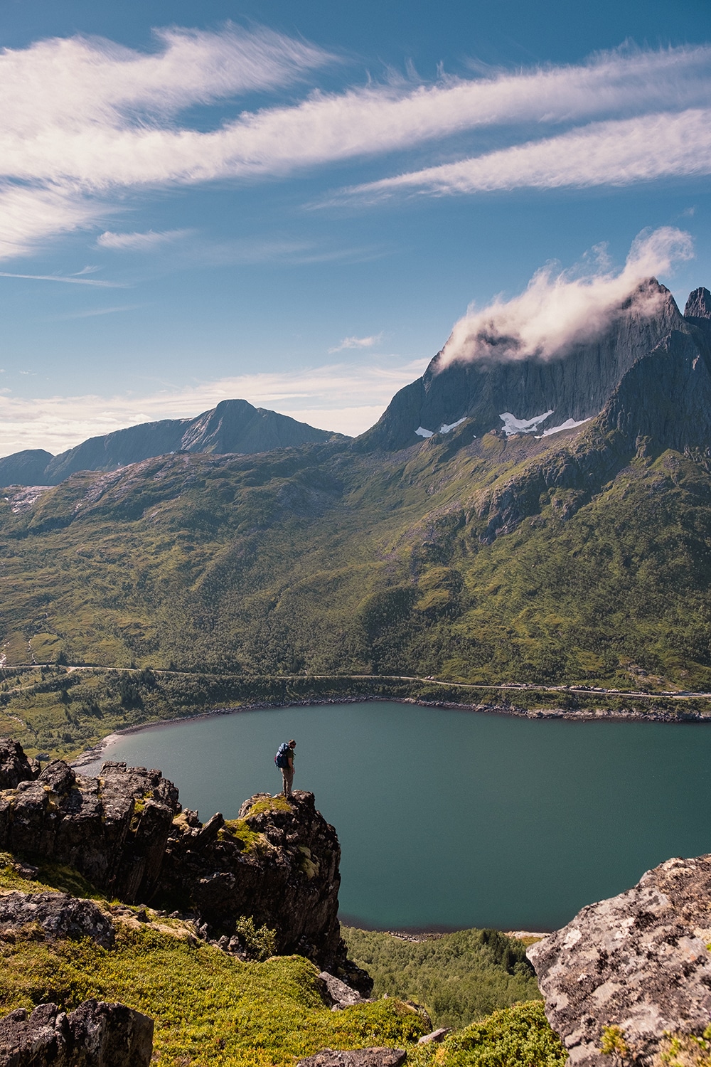 Randonnée sommet Barden Segla sur l'île de Senja