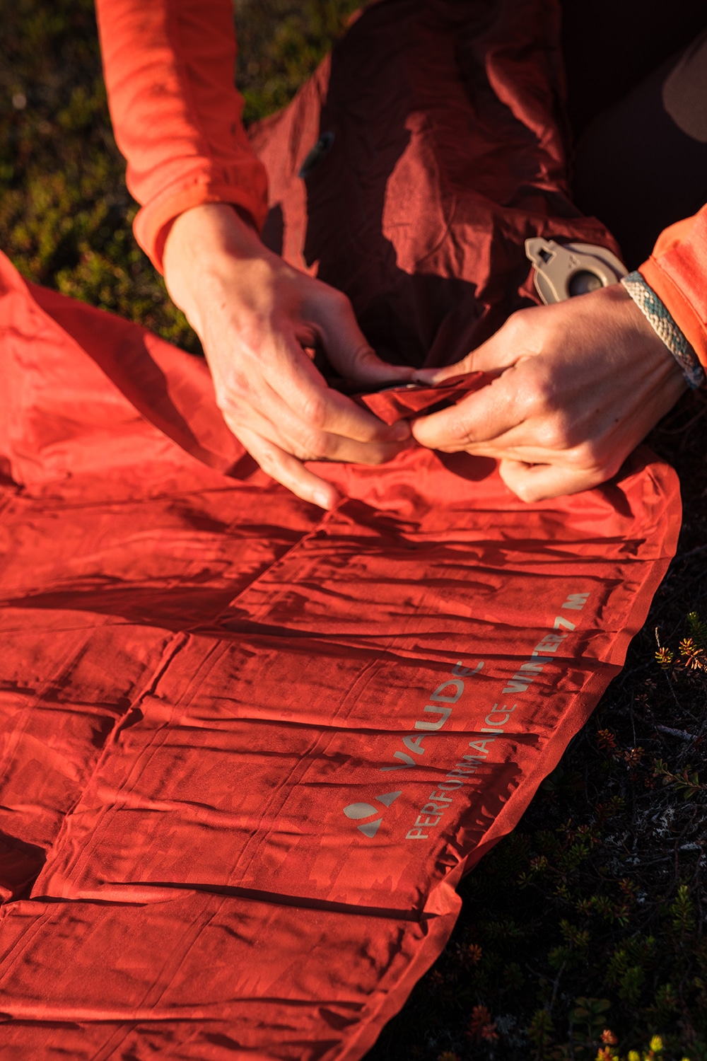 Test matelas Vaude rando bivouac