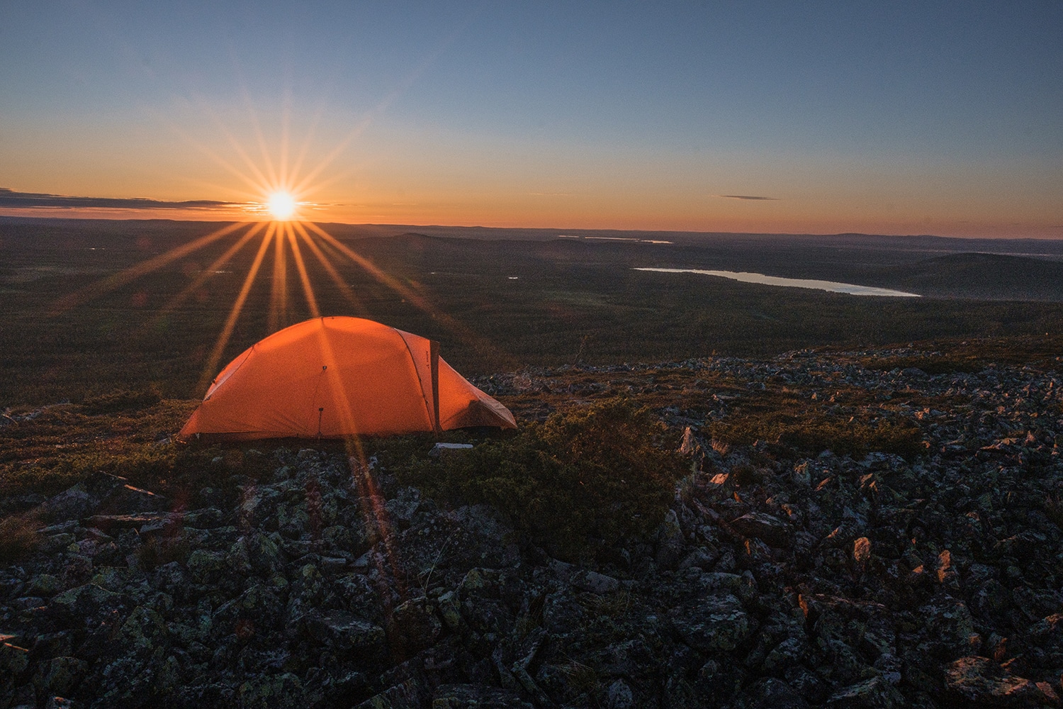 Tente vaude matériel de bivouac