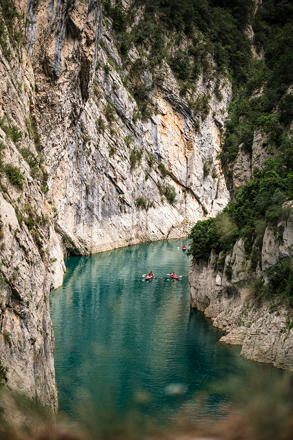 Canoë dans les Pyrénées espagnoles