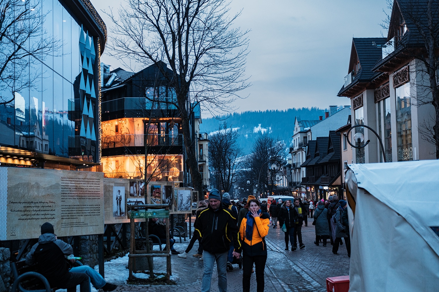 Rue Krupowki à Zakopane