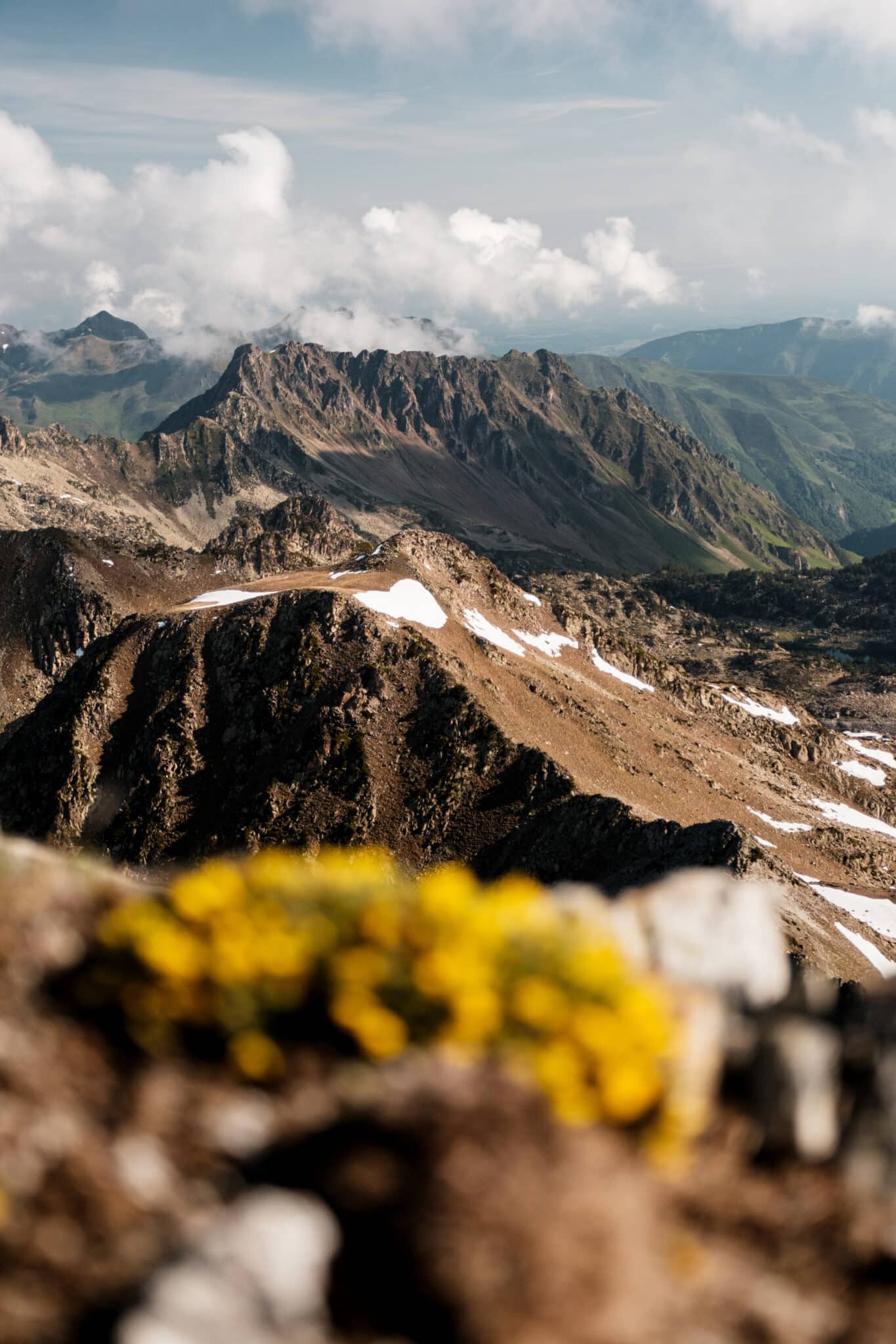 Vue du pic de Bastan