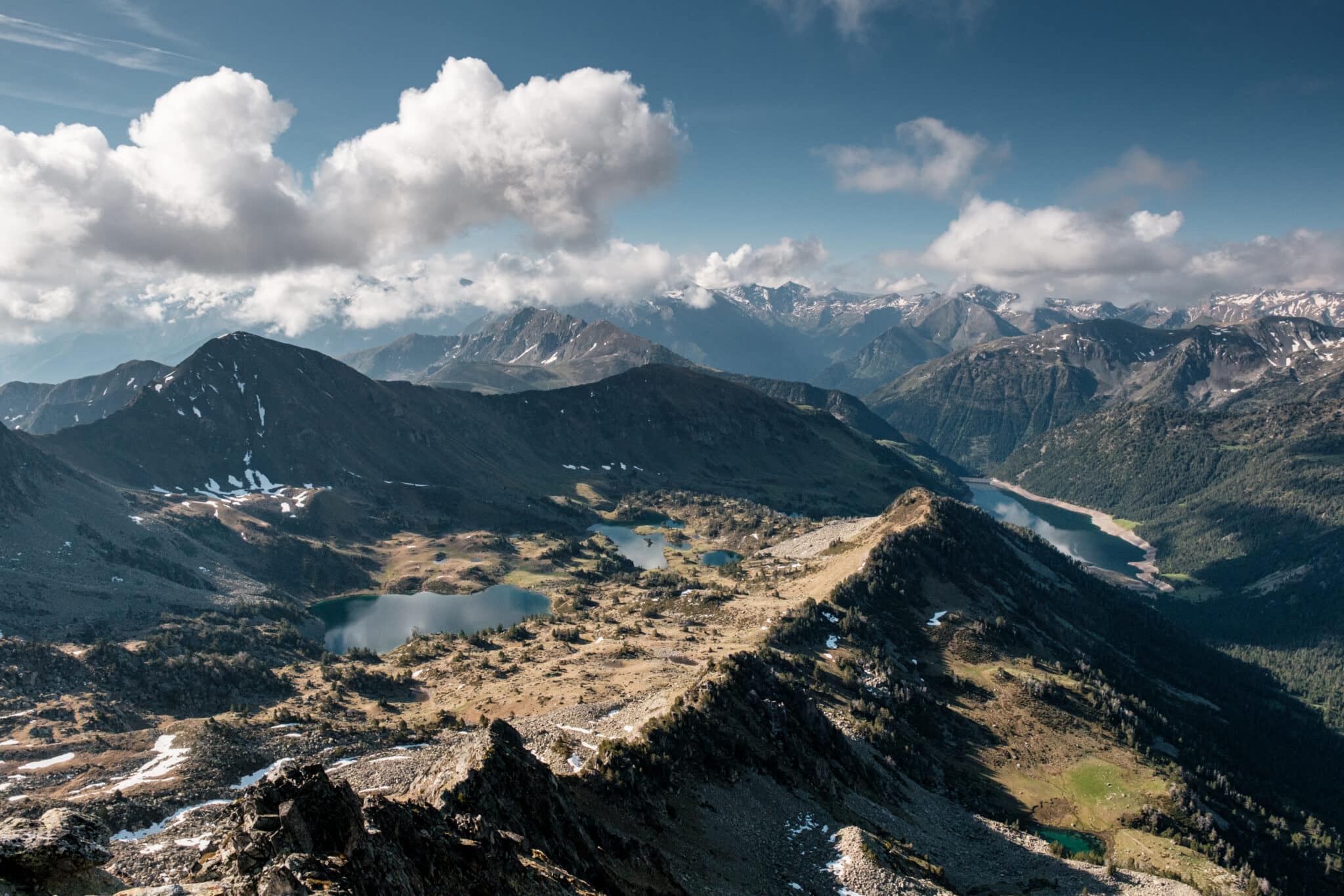 Panorama depuis le Pic de Bastan, randonnée en boucle depuis le col de portet