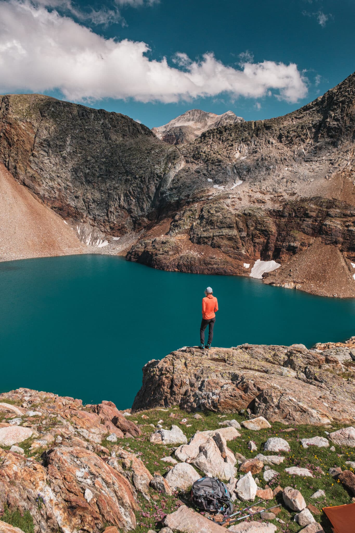 Lac glacé port d'Oô