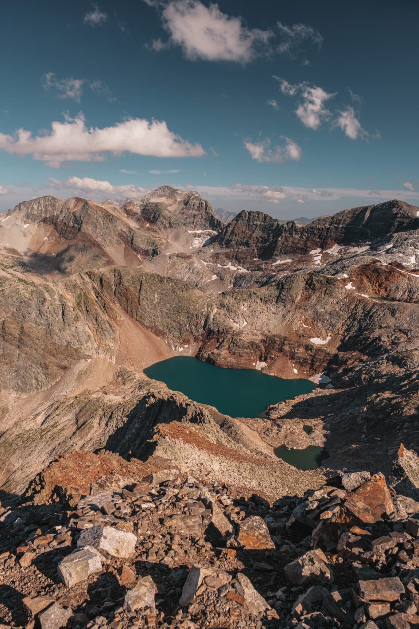 Vue depuis le pic des Spijeoles