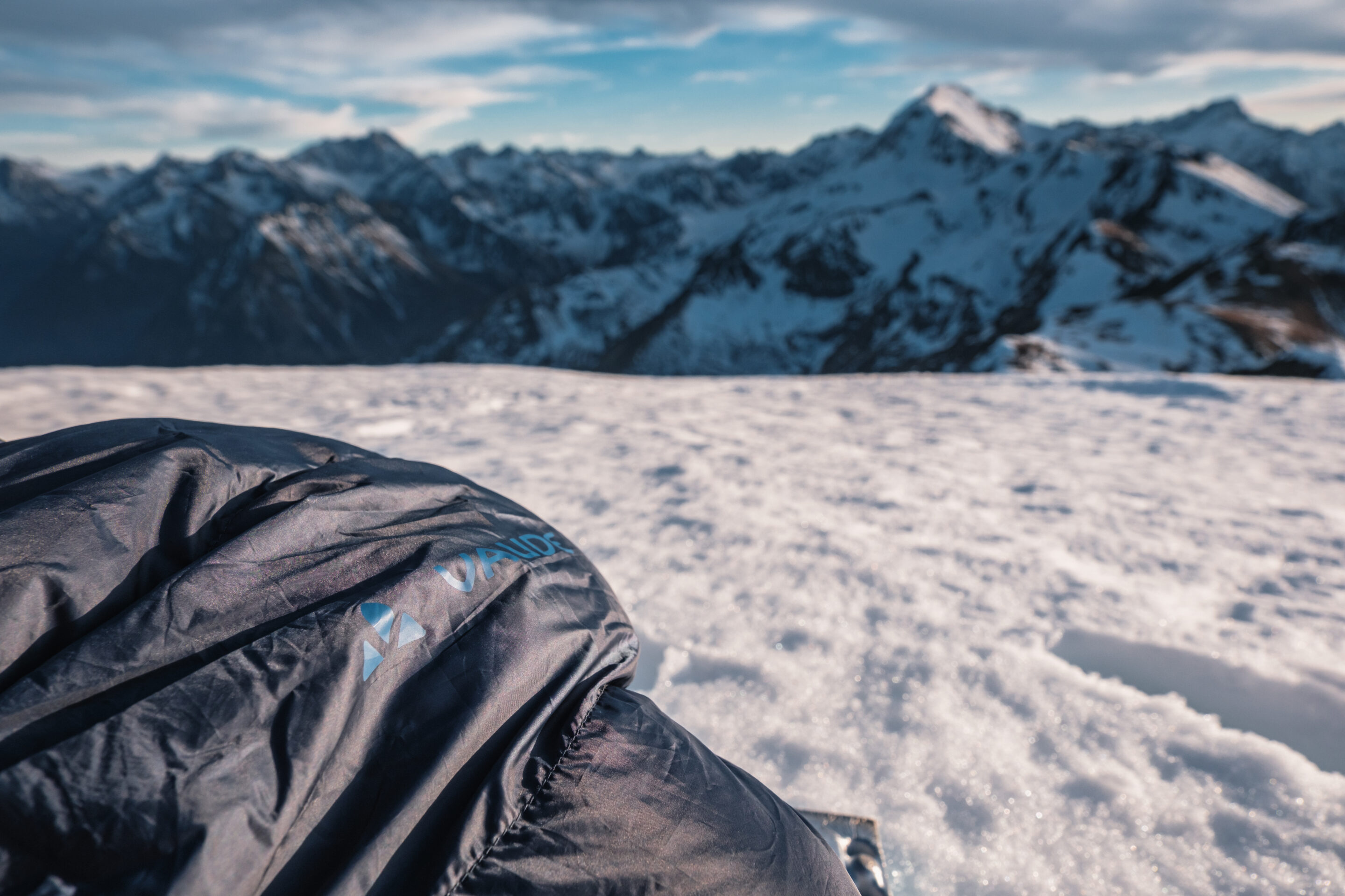 Test du duvet grand froid Vaude Rotstein 950